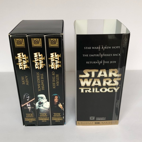 Vintage! Rare! Star Wars Trilogy VHS Box Set, 2000 Lucasfilm LTD - Picture 11 of 15